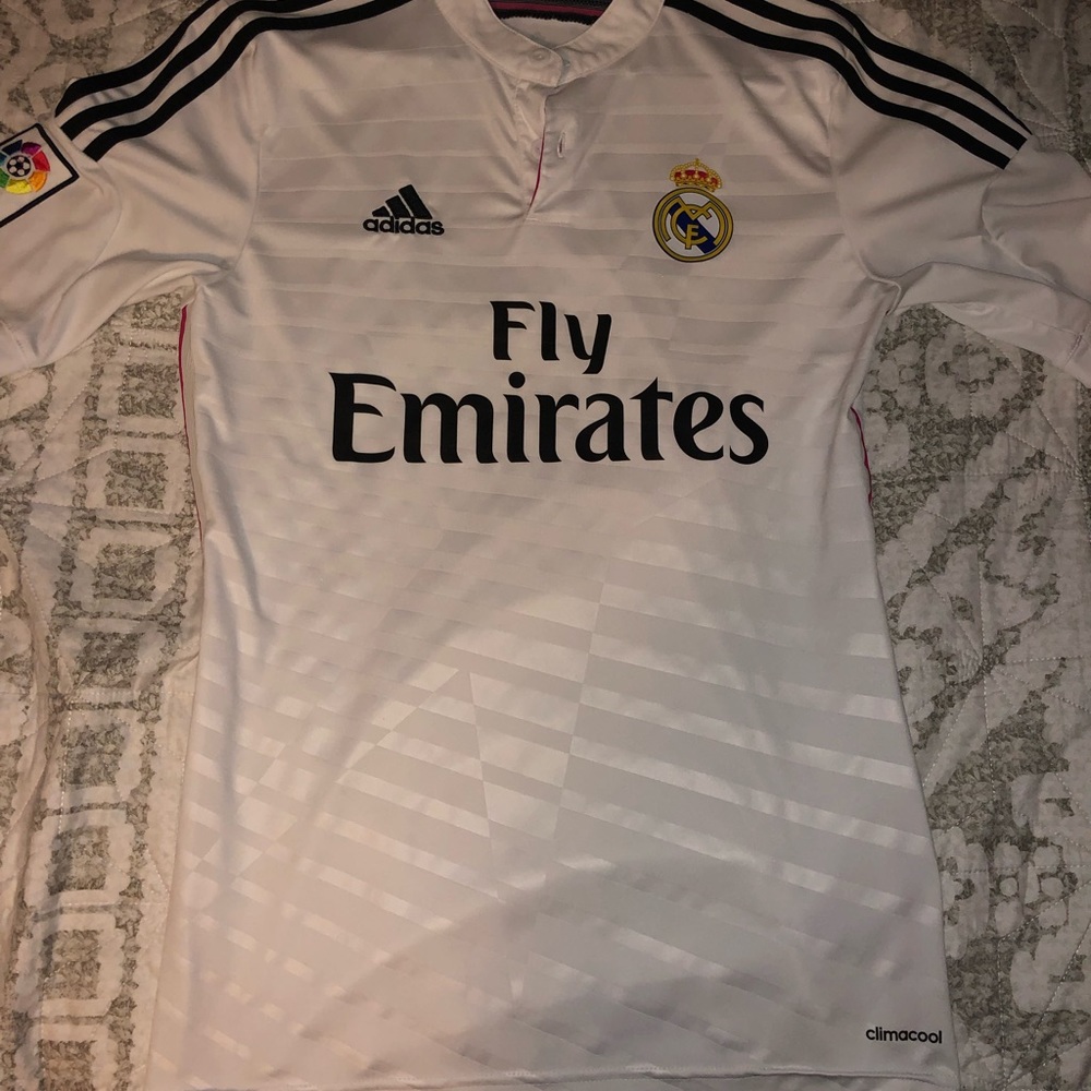 Real Madrid 2014-15 White Home Jersey